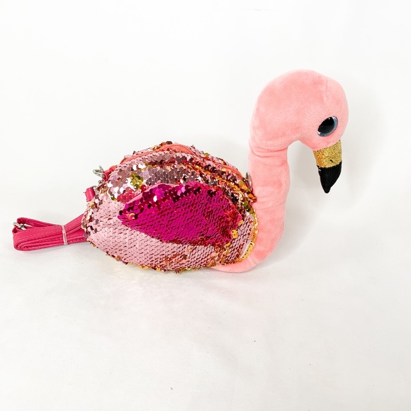 TY Original Wear Other - TY Fashion Gilda the Flamingo Sequin Purse